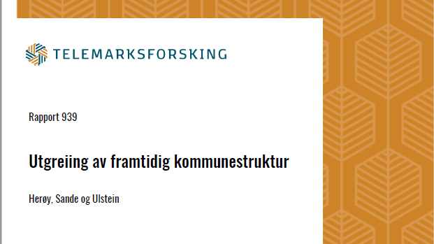Lenkje til artikkel: No er rapporten frå Telemarksforsking klar